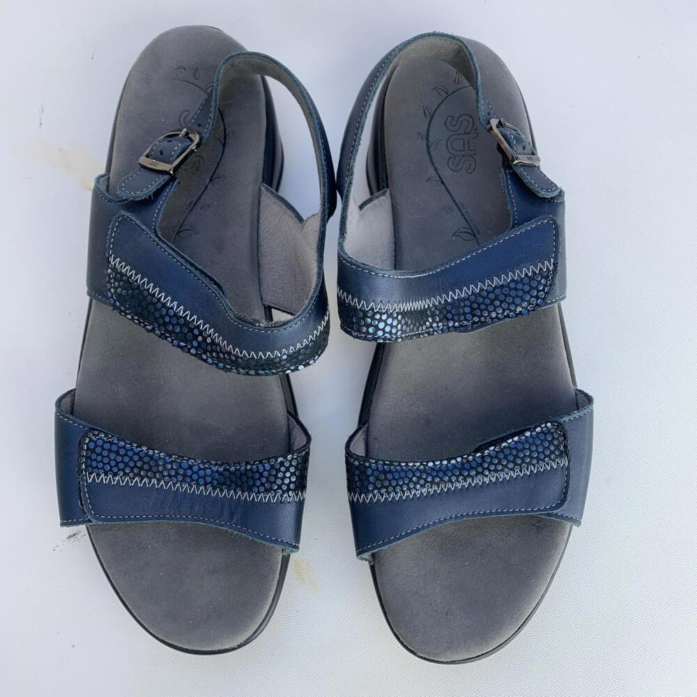 SAS Women’s 10.5 Nudu Heel Strap Sandals  Tripad Comfort
